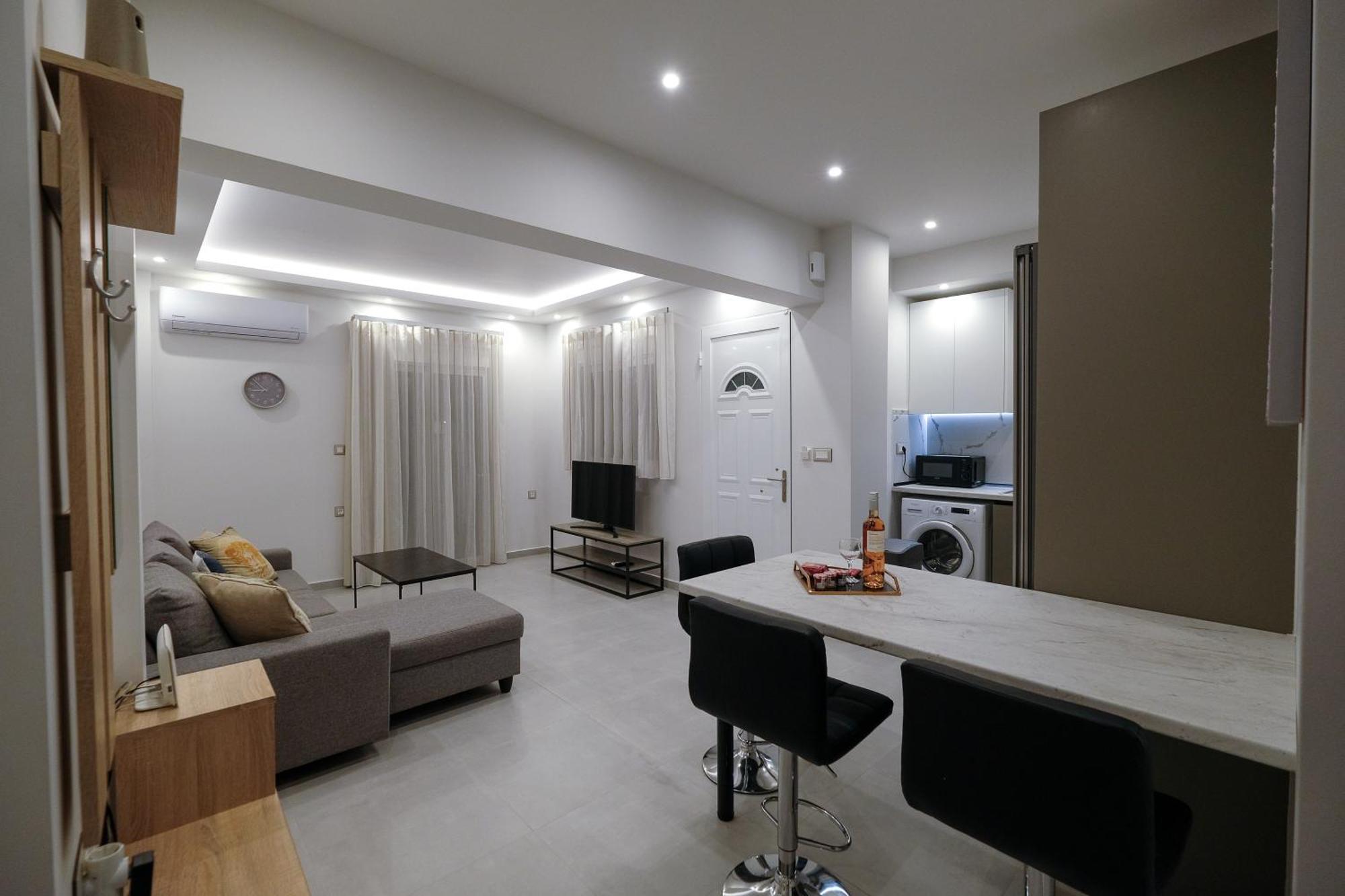 Rhodes Retreat: Modern Comfort In Serene Luxury